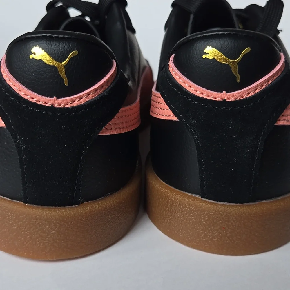Puma Club II Era Jr Black Pink Fruit Sneakers -  Big Kids Size 6.5 - New